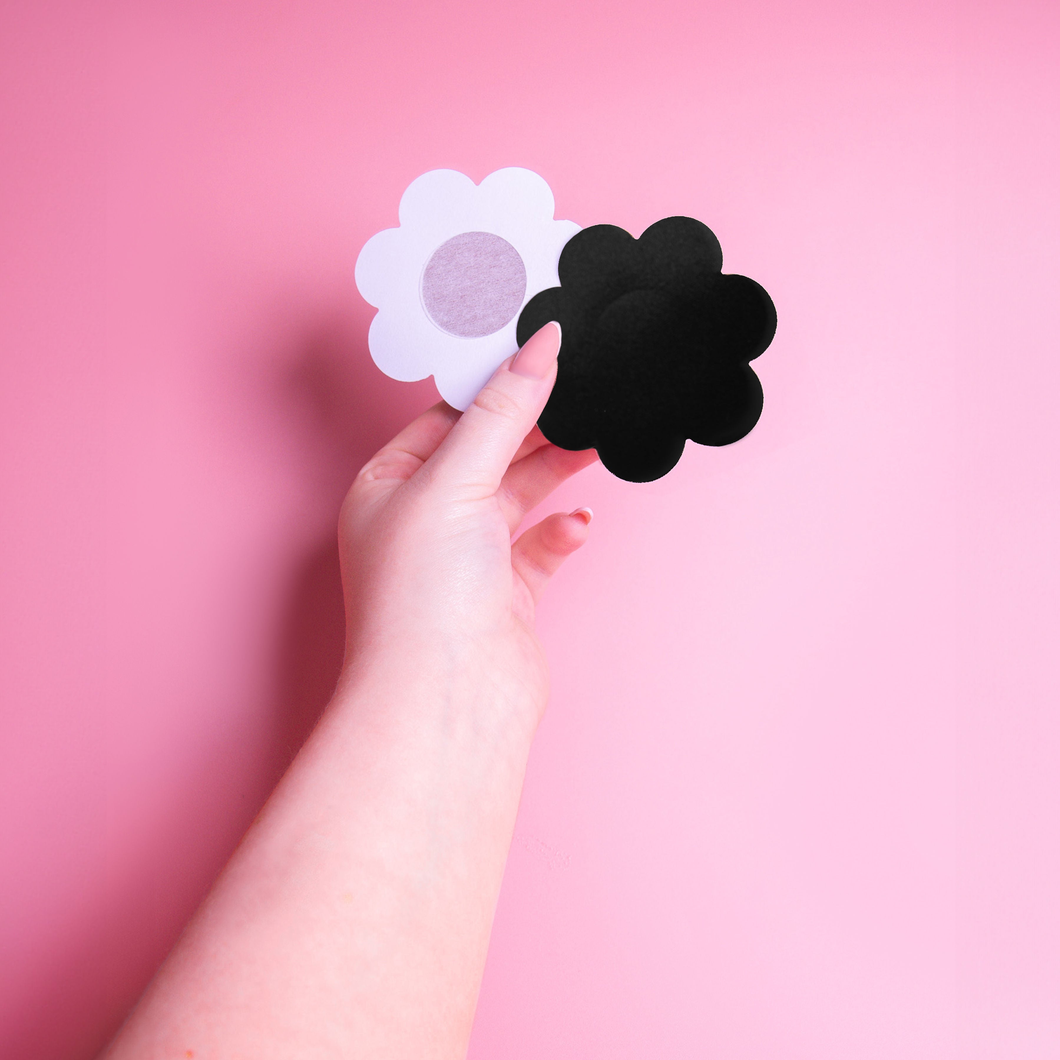 NIPPLE PETALS - BLACK SET OF 5