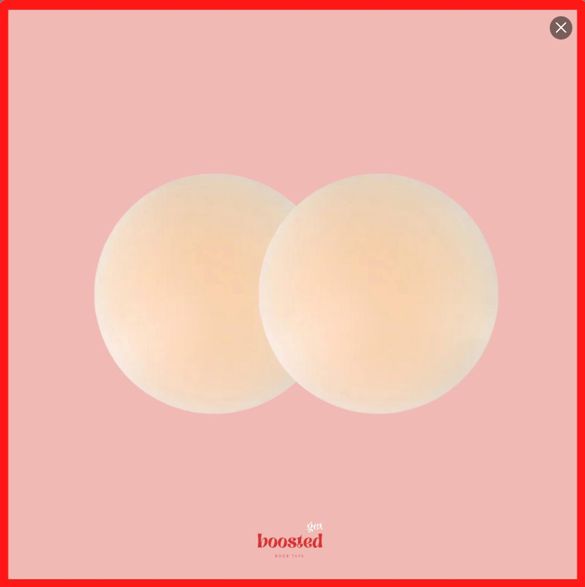 Boosted Reusable Nipple Petals Tan Boosted Tape