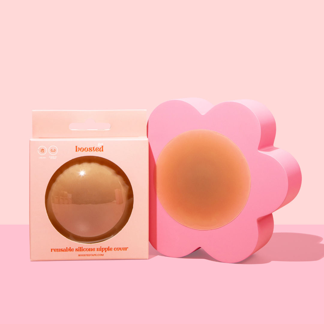 Boosted Reusable Nipple Petals - Mocha