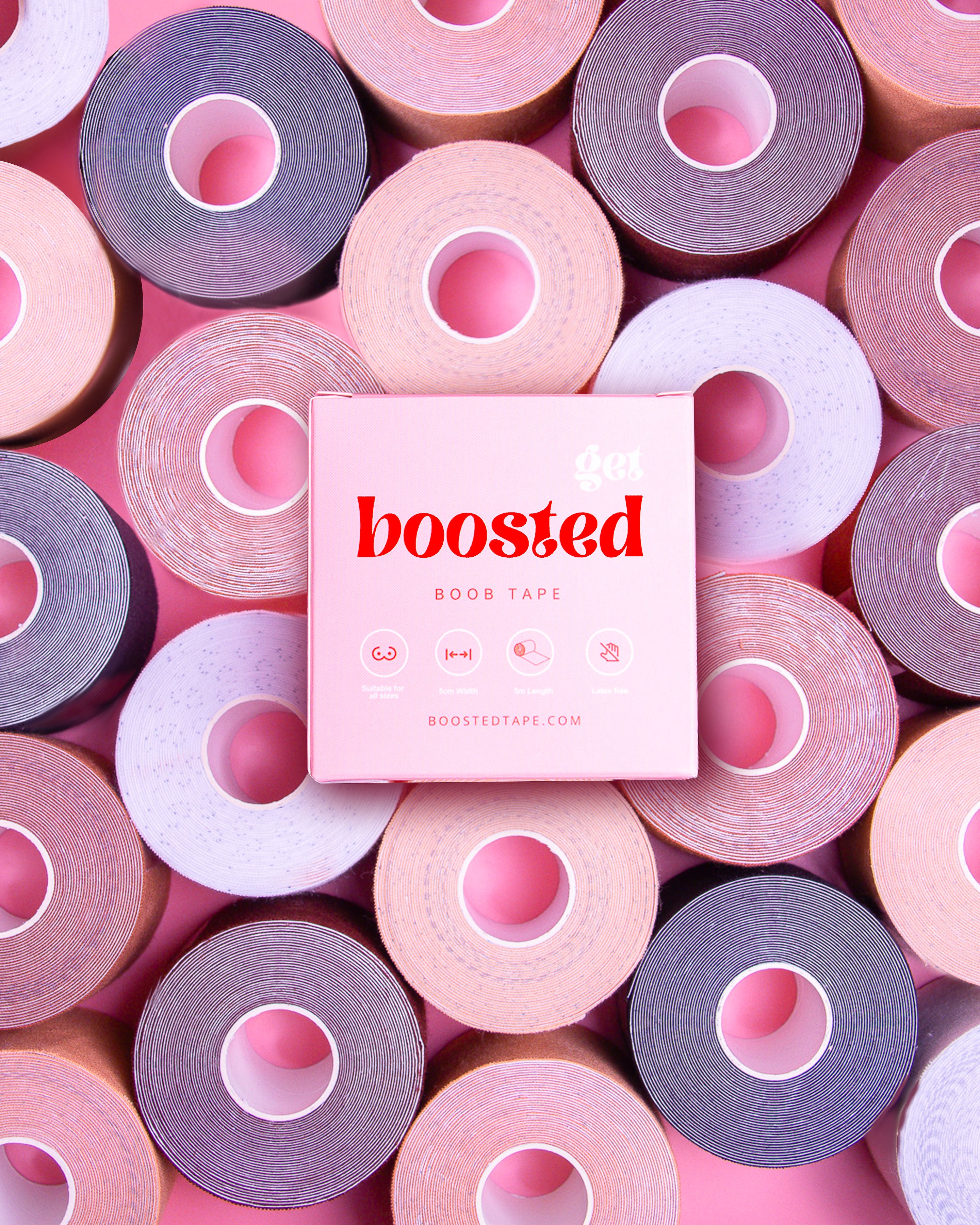Boosted Boob Tape - 6 Shades