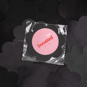 NIPPLE PETALS - BLACK SET OF 5