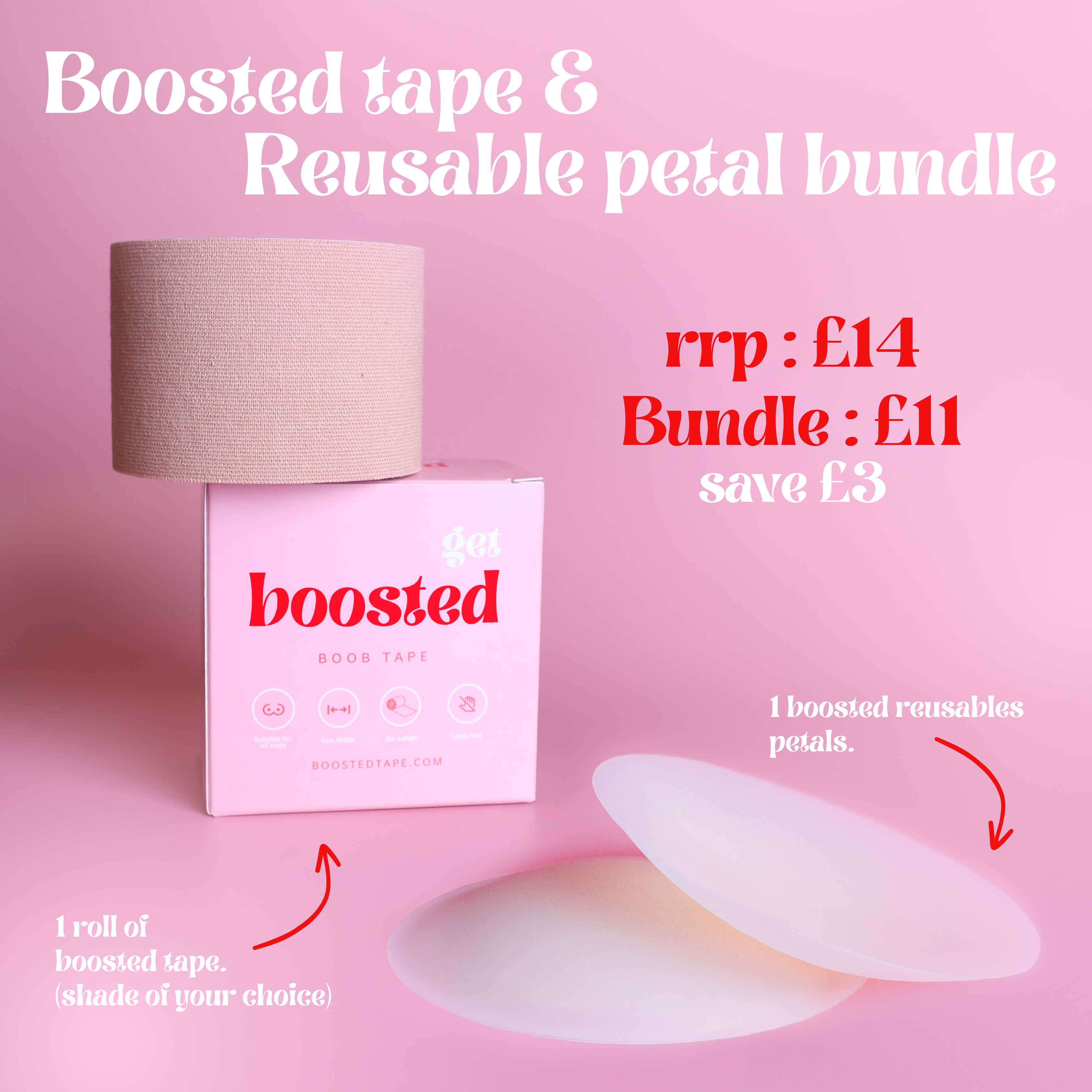 Boosted Tape & Petal Bundle