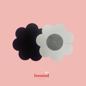 NIPPLE PETALS - BLACK SET OF 5
